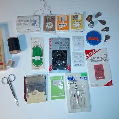 Assortment of sewing needles - Union made and newer