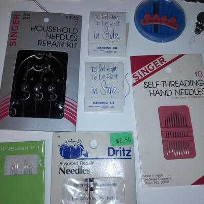 Assortment of sewing needles - Union made and newer