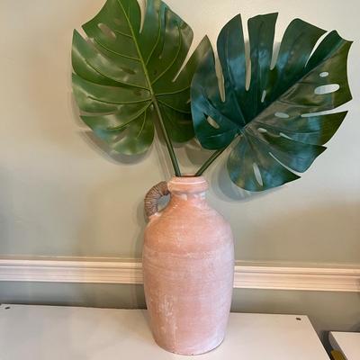 Big Decorative Lot - Brass Hangers, Large Vase, New Throw Pillows + More