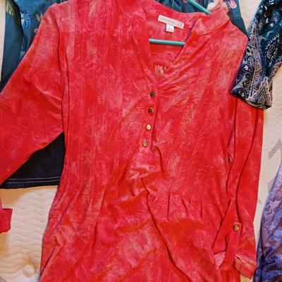 LADIES BLOUSES SIZE LARGE