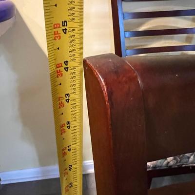 4 Upholstered Tall Bar Stools Chairs