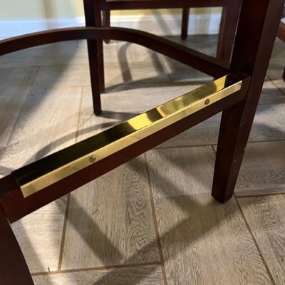 4 Upholstered Tall Bar Stools Chairs