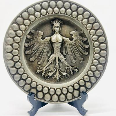 Pewter Plate Nuremberg, Germany