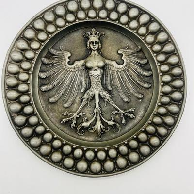 Pewter Plate Nuremberg, Germany