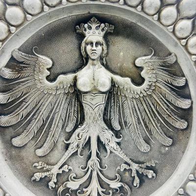 Pewter Plate Nuremberg, Germany