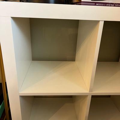Pair of Square Cube Shelves