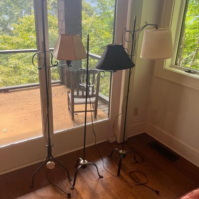 Colonial Style Iron Floor Lamps (PB-DZ)