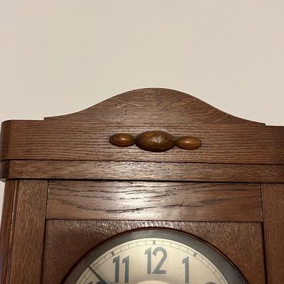 D.R.P. Wald Gong Wall Clock W/Key (GB-RG)