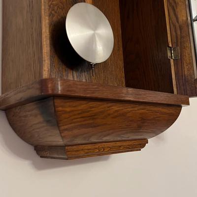 D.R.P. Wald Gong Wall Clock W/Key (GB-RG)