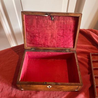 Victorian Rosewood Jewelry Box (PB-DZ)