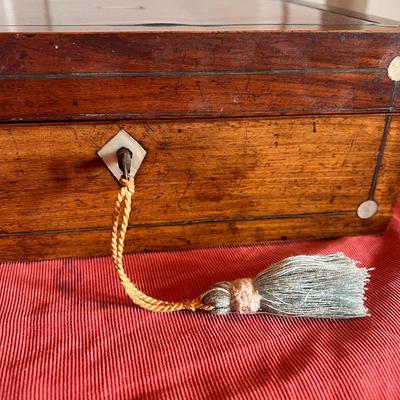 Victorian Rosewood Jewelry Box (PB-DZ)