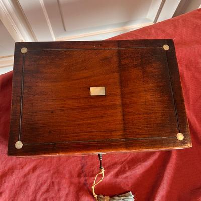 Victorian Rosewood Jewelry Box (PB-DZ)