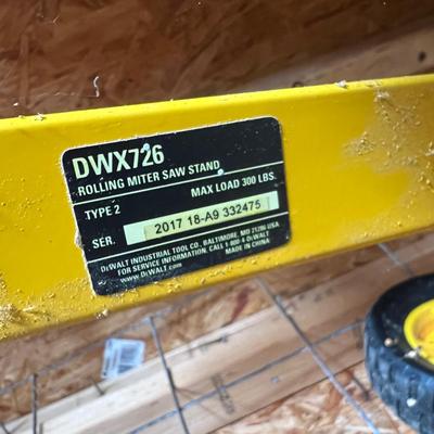 DEWALT Miter Saw w Stand