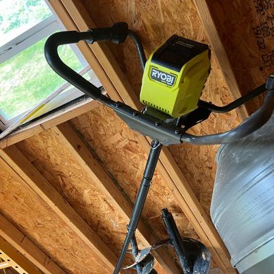 Ryobi 40V HP Brushless Cordless Earth Auger w 3 Large Bits