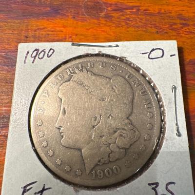 1900 O Morgan F+ US COIN SILVER