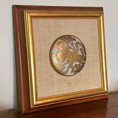 Porcelain Cherubs and Framed Porcelain Cherub Art (PB-DZ)