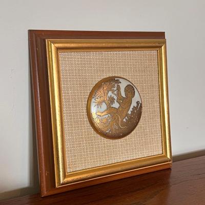 Porcelain Cherubs and Framed Porcelain Cherub Art (PB-DZ)