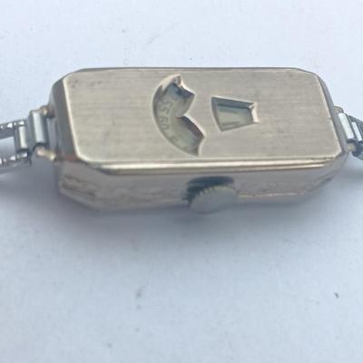 Art deco jump hour watch (2 of 3)