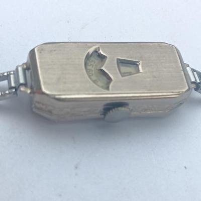 Art deco jump hour watch (2 of 3)