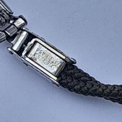 Stunning elegant Antique Ladies Elgin Art Deco Sapphire & Diamond Wrist watch