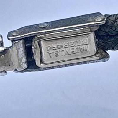 Stunning elegant Antique Ladies Elgin Art Deco Sapphire & Diamond Wrist watch