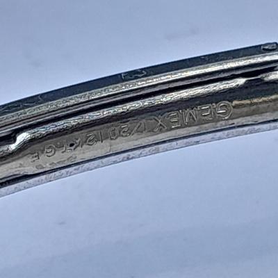 Stunning elegant Antique Ladies Elgin Art Deco Sapphire & Diamond Wrist watch