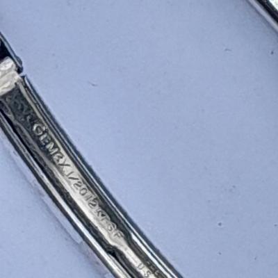 Stunning elegant Antique Ladies Elgin Art Deco Sapphire & Diamond Wrist watch