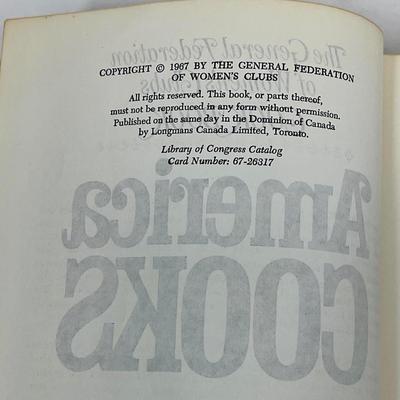 Cookbook, vintage “America Cooks” 1067