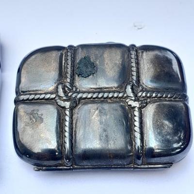 Antique VESTA Case with Zippo lighter