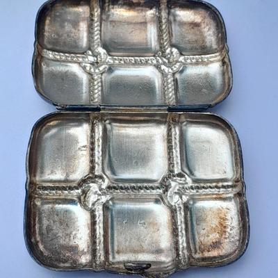 Antique VESTA Case with Zippo lighter