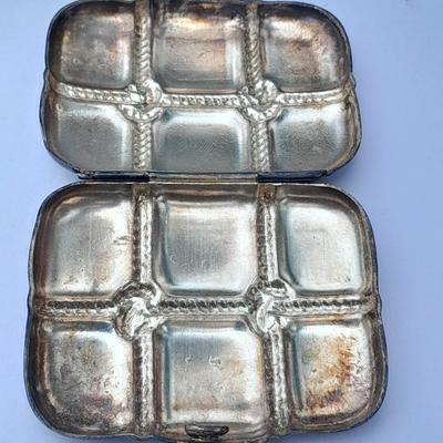 Antique VESTA Case with Zippo lighter