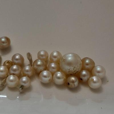 Smaller freshwater pearl collection