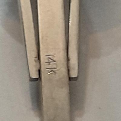 Cuff link 12K DI, Royal Jade with diamond - Art Deco beauty!