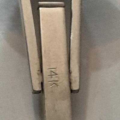 Cuff link 12K DI, Royal Jade with diamond - Art Deco beauty!