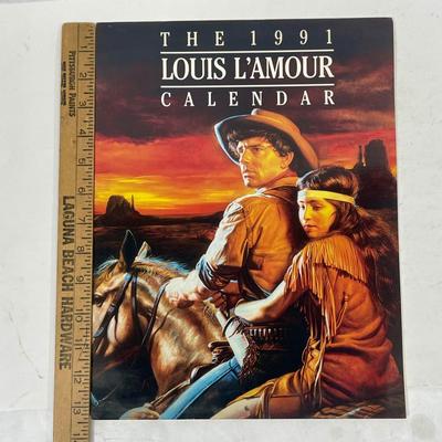 Vintage 1991 Unused Louis Lamour Calendar