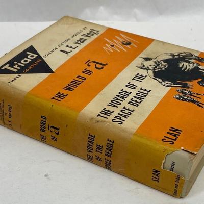 Triad - Three Complete Science Fiction Novels by A.E. Van Vogt - 1950's