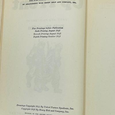 UP FRONT - Bill Mauldon - hardback vintage book