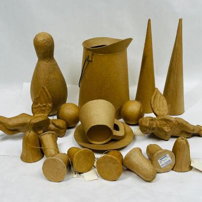 Craft Project Supplies - Decoupage shapes