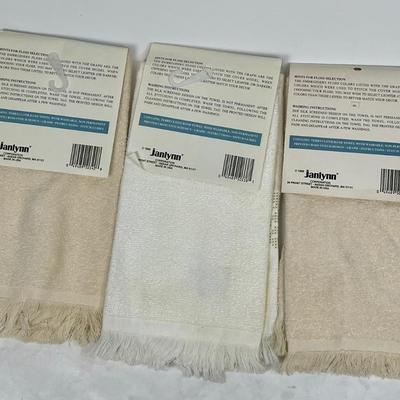 3 Counted Cross Stitch Tea Towels