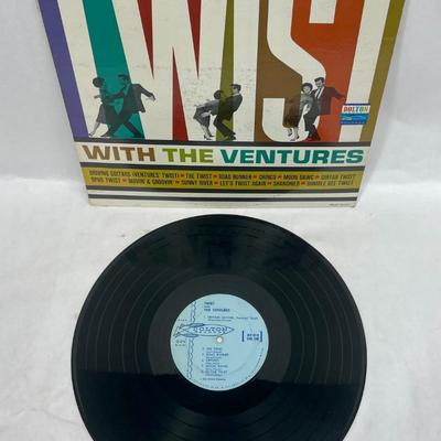 Twist with the Ventures Vintage 33RPM Vinyl Album