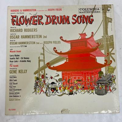 2 Vintage Broadway Musical 33RPM Vinyl Soundtrack Albums