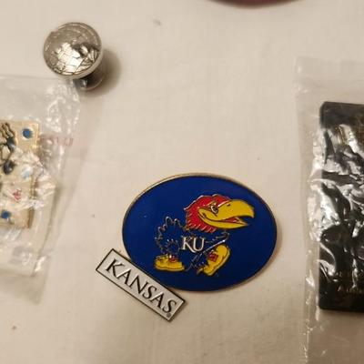 Jewelry lot including Waltham wrist watch, vintage & clip earrings