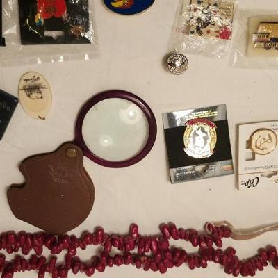 Jewelry lot including Waltham wrist watch, vintage & clip earrings