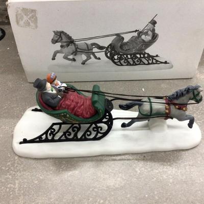 Sleigh Ride Dept. 56 Herritage Village
