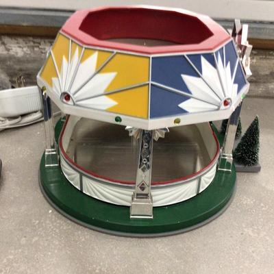 Bumper Ride Fun Dept. 56 Village Animated