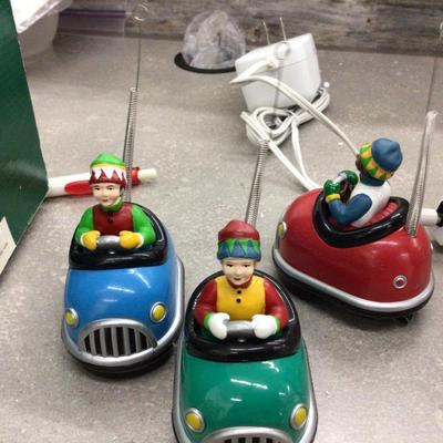 Bumper Ride Fun Dept. 56 Village Animated