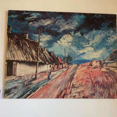 Maurice De Vlaminck Canvas Print