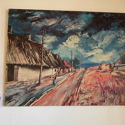 Maurice De Vlaminck Canvas Print