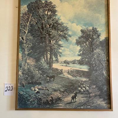 The Cornfield by John Constable Canvas Print