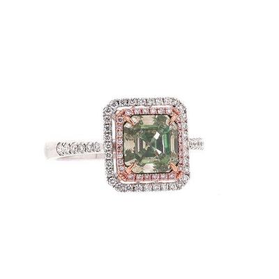 GIA CERTIFIED FANCY
GREEN DIAMOND